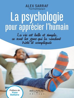 cover image of La psychologie pour apprécier l'humain